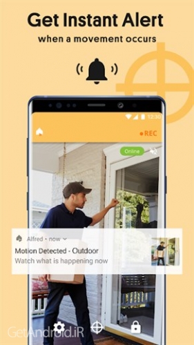 دانلود برنامه Alfred Home Security Camera اندروید
