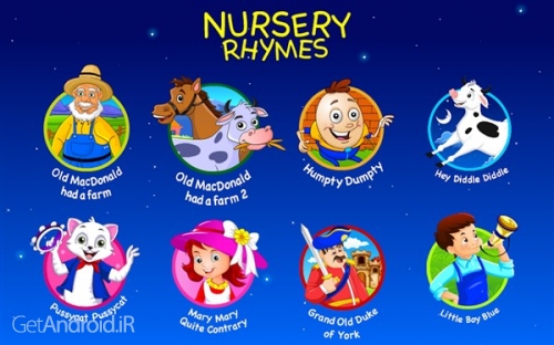 دانلود بازی Nursery Rhymes Kids Games and Songs Free اندروید