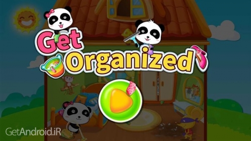 دانلود بازی Baby Panda Gets Organized اندروید