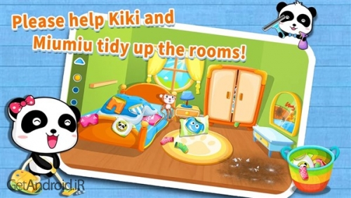 دانلود بازی Baby Panda Gets Organized اندروید