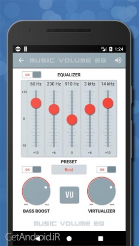 دانلود برنامه Music Volume EQ Equalizer Booster اندروید