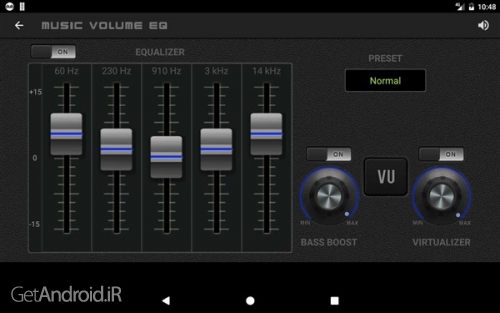 دانلود برنامه Music Volume EQ Equalizer Booster اندروید