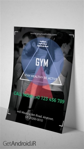 دانلود برنامه Flyers Posters Adverts Graphic Design Templates اندروید