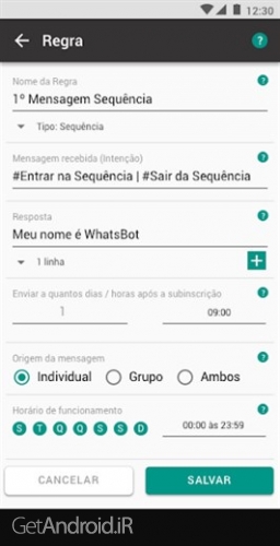 دانلود برنامه WhatsBot اندروید
