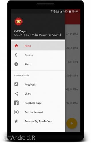 دانلود برنامه XYZ Player اندروید