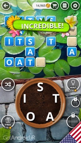 دانلود بازی Garden of Words Word game اندروید