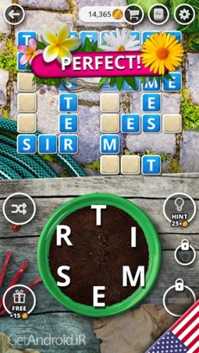 دانلود بازی Garden of Words Word game اندروید
