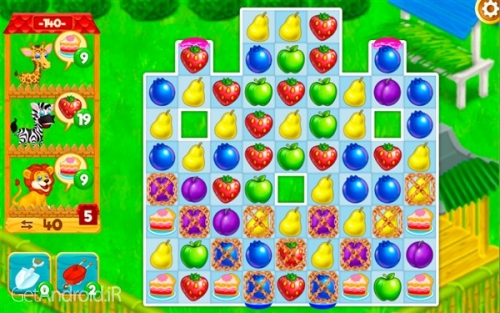 دانلود بازی Zoo Rescue Match 3 and Animals‏ اندروید