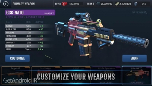 دانلود بازی Armed Heist Ultimate Third Person Shooting Game اندروید