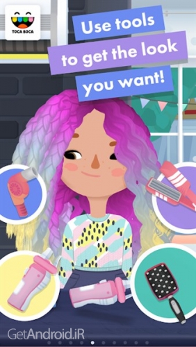 دانلود بازی Toca Hair Salon 3 اندروید