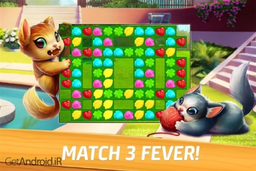 دانلود بازی Meow Match Cats Matching 3 اندروید