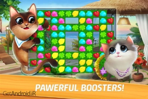 دانلود بازی Meow Match Cats Matching 3 اندروید