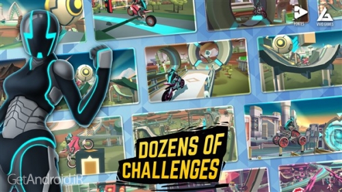 دانلود بازی Gravity Rider Extreme Balance Space Bike Racing اندروید