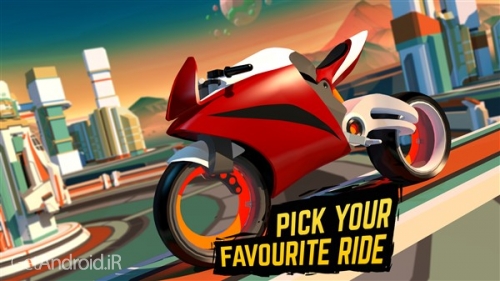 دانلود بازی Gravity Rider Extreme Balance Space Bike Racing اندروید