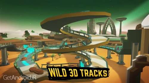 دانلود بازی Gravity Rider Extreme Balance Space Bike Racing اندروید