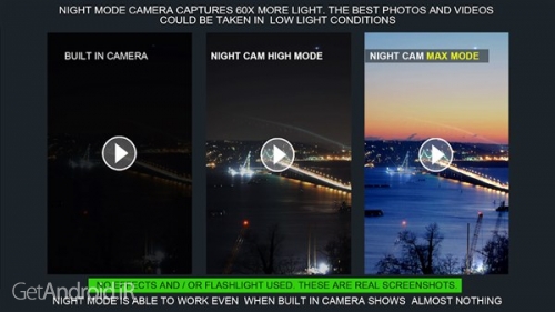 دانلود برنامه Night Photo and Video Shoot اندروید