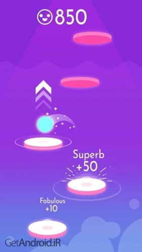 دانلود بازی Bouncez 3D Ball EDM Solo اندروید