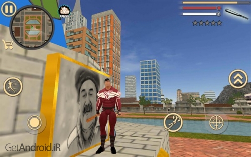 دانلود بازی Rope Hero Vice Town اندروید