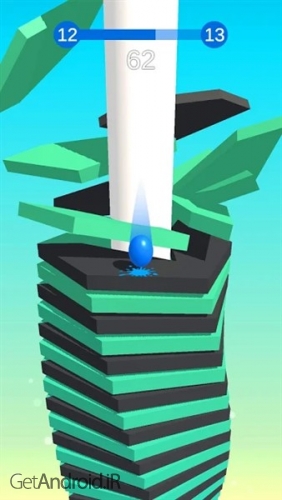 دانلود بازی Stack Ball Blast through platforms اندروید