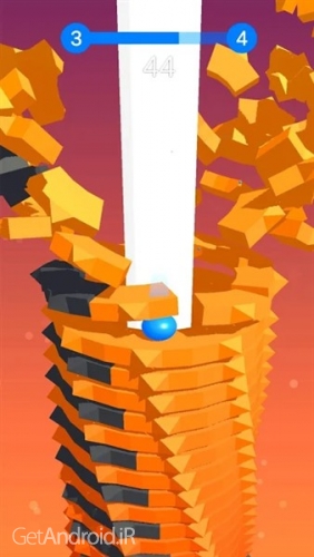 دانلود بازی Stack Ball Blast through platforms اندروید