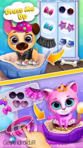 دانلود بازی Kiki and Fifi Pet Beauty Salon اندروید