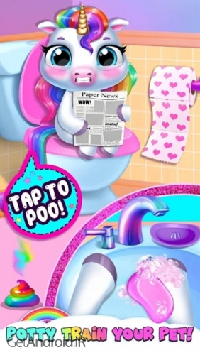 دانلود بازی My Baby Unicorn اندروید