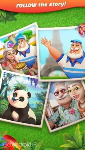 دانلود بازی Tropical Forest Match 3 Story اندروید