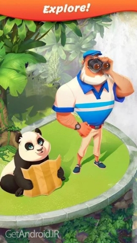 دانلود بازی Tropical Forest Match 3 Story اندروید