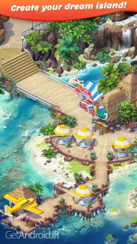 دانلود بازی Tropical Forest Match 3 Story اندروید