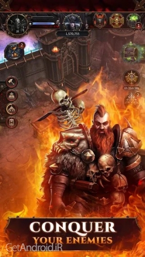 دانلود بازی Warhammer Chaos and Conquest اندروید