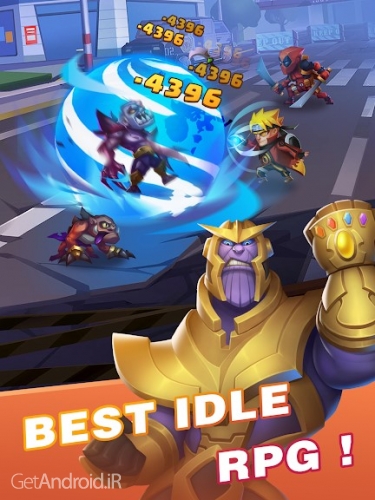 دانلود بازی Idle Battles Heroes vs Zombies اندروید