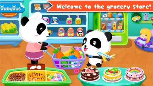 دانلود بازی Baby Panda s Supermarket اندروید