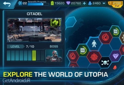 دانلود بازی Evolution 2 Battle for Utopia اندروید
