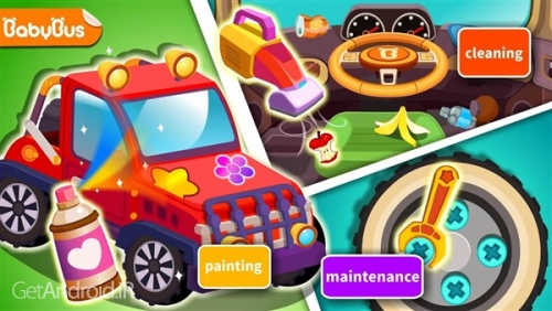 دانلود بازی Little Panda s Auto Repair Shop اندروید