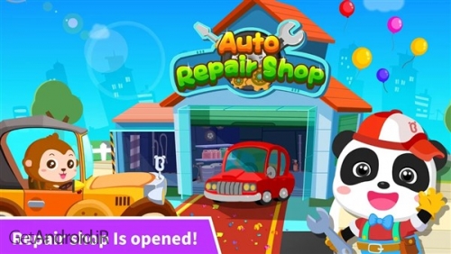 دانلود بازی Little Panda s Auto Repair Shop اندروید