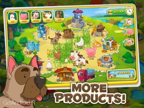دانلود بازی Jolly Days Farm Time Management Game‏ اندروید