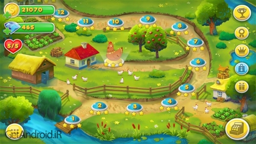 دانلود بازی Jolly Days Farm Time Management Game‏ اندروید
