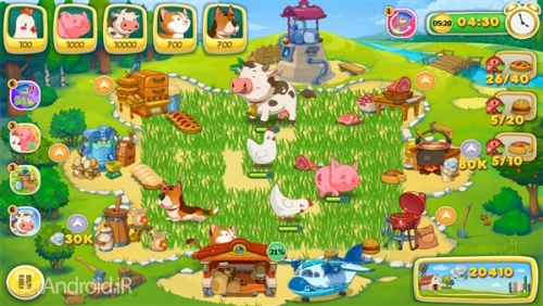 دانلود بازی Jolly Days Farm Time Management Game‏ اندروید