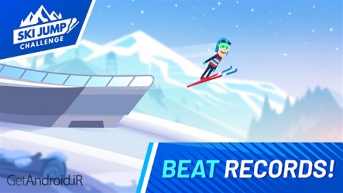 دانلود Ski Jump Challenge 1.0.21 بازی پرش اسکی برای اندروید ! 