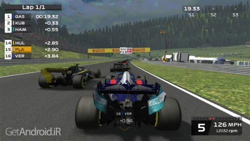 دانلود بازی F1 Mobile Racing اندروید