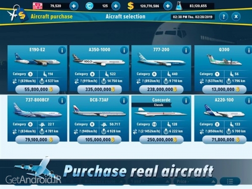 دانلود بازی Airlines Manager Tycoon 2019 اندروید