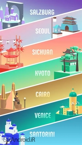 دانلود بازی Flip Surfing Colors اندروید