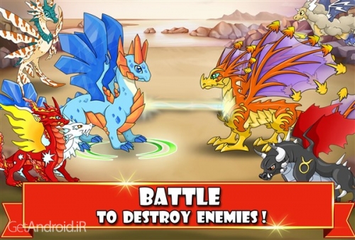 دانلود بازی Dragon Battle اندروید