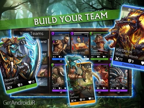 دانلود بازی Gems of War  Match 3 RPG اندروید