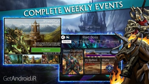 دانلود بازی Gems of War  Match 3 RPG اندروید