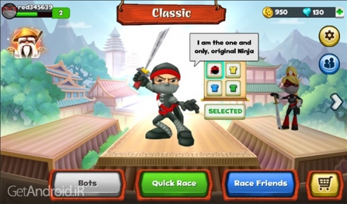 دانلود بازی Ninja Race اندروید