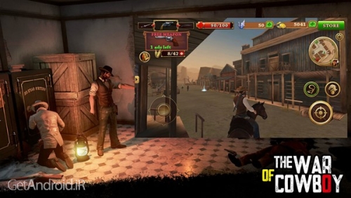 دانلود بازی Cowboy Hunting Dead Shooter اندروید