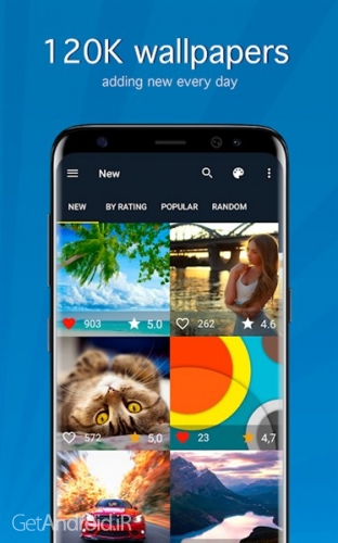 دانلود برنامه Wallpapers HD 4K Backgrounds اندروید