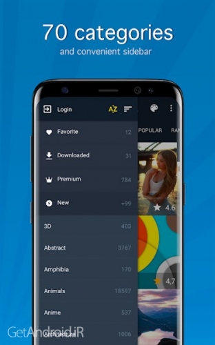 دانلود برنامه Wallpapers HD 4K Backgrounds اندروید