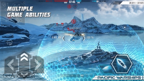 دانلود بازی Pacific Warships Online Wargame PvP Naval Shooter اندروید